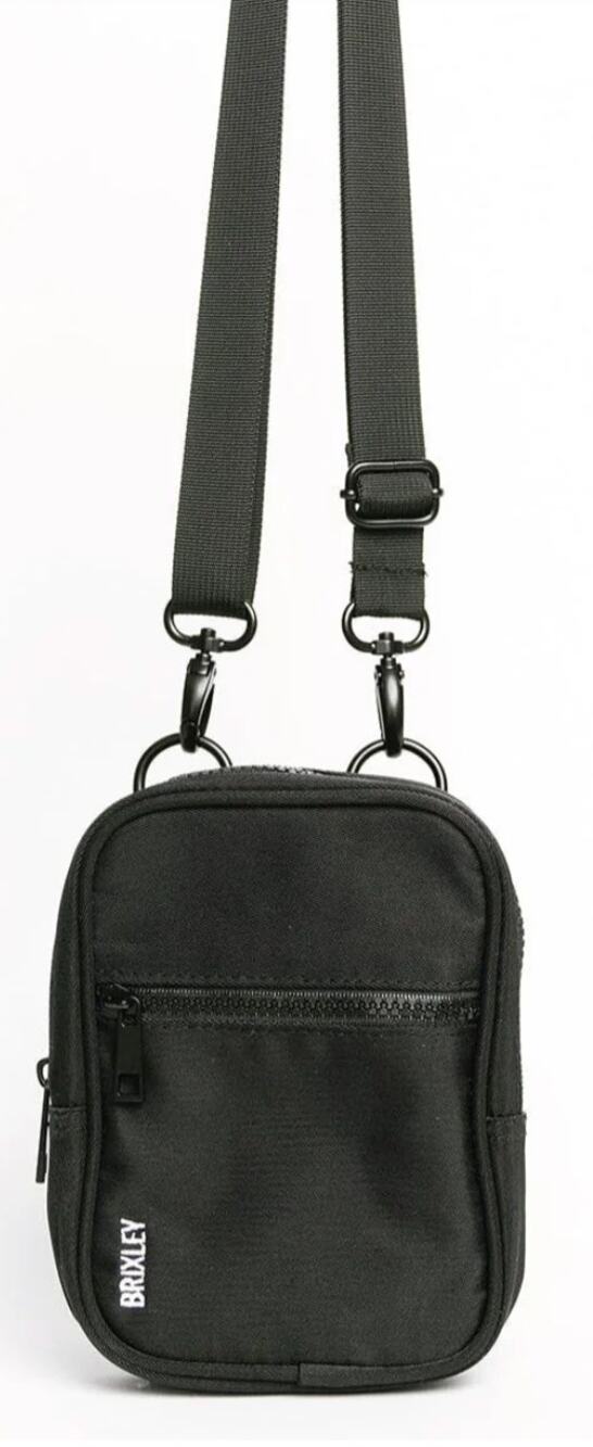 Brixley Jet Crossbody Sling in Black
